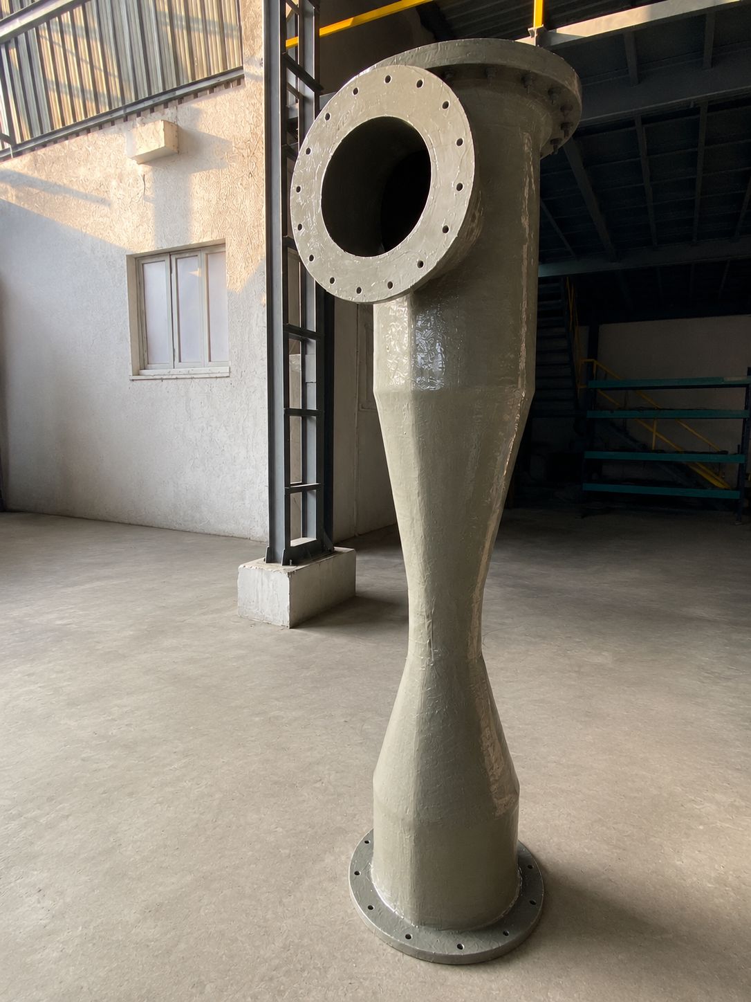 HDPE and PP-FRP venturi for pollution control systems